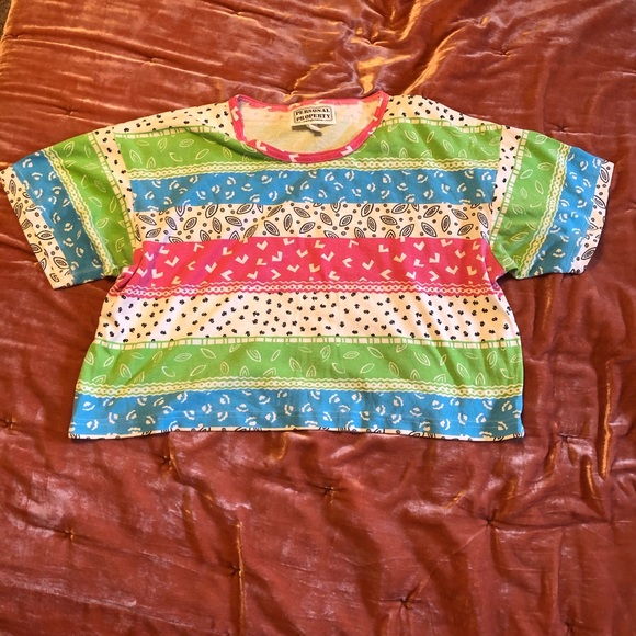 Vintage Personal Property Crop Top - Picture 1 of 7